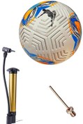 Resim keufman Spor Profesyonel Futbol Topu Top Pompası Ve Top Iğnesi 5 Numara Makine Dikişli Top 