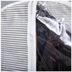 Resim Pencereli Elbise Kılıfı 62x100 Beyaz 