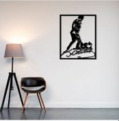 Resim Kahraman Komutan Metal Duvar Dekoru 