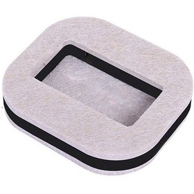 Resim Sones 5 Adet Bilgisayar Koltuğu Makara Tutucu Sandalye Makarası Kaymaz Ped Kare Fasulye Renkli Keçe Taban 