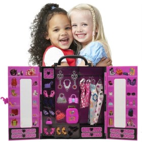 Resim Genel Markalar Fx Hareket Bebekli Gardrobu, Çantalı Giysi Dolabı Star Collection 210035 