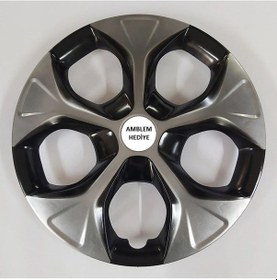 Resim Renault 15 Inc Gri Siyah Renkli Jant Kapağı Kırılmaz Reno 5310çiftrenault 