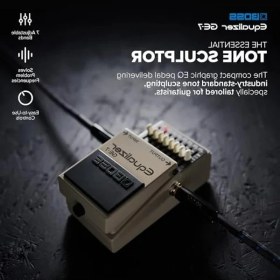 Resim Die Grup 7 Bantlı Eq Pedalı, Müzik Sesini Kontrol Etmek Için 