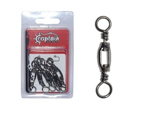 Resim Captain 5004 Ortası Açık Rulmanlı Fırdöndü Nikel - Standart / 2-0 