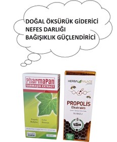 Resim Sarmaşık Ekstrat 100ml + Propolis Ekstrat Akciğer Detox 