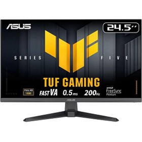 Resim ASUS TUF Gaming VG257Q5A 24.5" 200Hz 0.5Ms HDMI+DP HDR FullHD FreeSync VA Vesa Monitör 