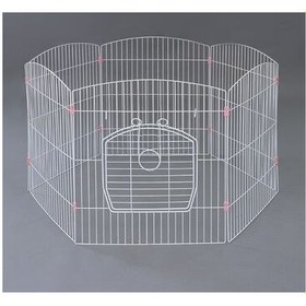 Resim Dayang 600-065 Katlanabilen Yavru Kedi ve Köpek Çiti 55x63,5 Cm - Beyaz 