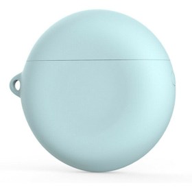 Resim Microsonic FreeBuds 3 Mat Silikon Kılıf Turkuaz [FreeBuds 3 Uyumlu Kılıf - Turkuaz] 