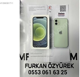 Resim Apple iPhone 12 İkinci El TR | 64 GB | Yeşil 
