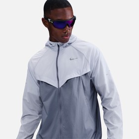 Resim Nike Stride Repel UV Running Full-Zip Hooded Erkek Ceket 