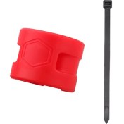 Resim Pengfu Shop Kırmızı Stil Mtb Yol Bisikleti Zincir Koruyucu Çıkartmalar Bisiklet Ön Çatal Kauçuk Koruyucu Halka Çerçeve Kapak Koruma Bisiklet Sürme Parçaları (Yurt Dışından) 