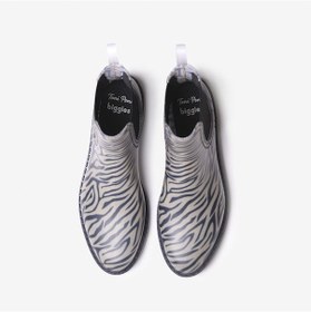 Resim Yağmur Botu Kadın Diğer Calvi Toni Pons Ankle Boot Water Zebra Bej - Lacivert 