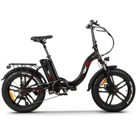 Resim Rks Rsı x Pro Elektrikli Katlanır Bisiklet Siyah 