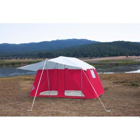 Resim İki Odalı Lüx İmperteks Kamp Çadırı - Pembe 