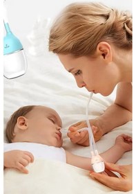 Resim Babyhope Esp-923 Bebek & Çocuk Burun Aspiratörü 0-10 Yaş Uyumlu Temizleme Cihazı Pembe 