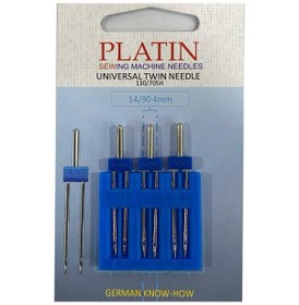 Resim Ev Tipi Dikiş Makinesi Çift İğne 14/90-4mm 