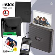 Resim Instax Wide Link Gri Akıllı Telefon Yazıcısı ve Hediye Seti 1 