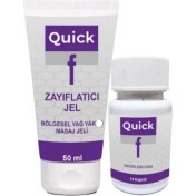 Resim Buğz Quickf Bölgesel Yağ Yakımını Destekleyen Selülitinizin Yeni Sırrı Jel 50 ml + Quickf 15'li Diyet Cap 