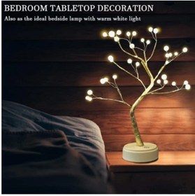 Resim Genel Markalar Yılbaşı Ağaç Pilli Ve Usb ,gün Işıklı Top Yapraklı 