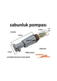 Resim Tema Sıvı Sabunluk Pompası Dispenser Tipi Vidalı Sabun Pompası 