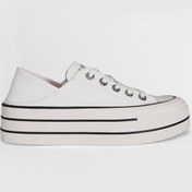 Resim Lufian Kadın Pamela Sneaker Ayakkabı 121230001 Beyaz Beyaz 