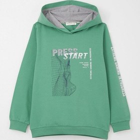 Resim Breeze Erkek Çocuk Eşofman Takım Oyun Temalı Önden Cepli 5-10 Yaş, Mint Yeşili Mint Yeşili 