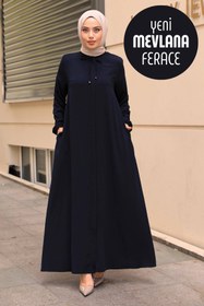 Resim MERYEMNUR Aslı Mevlana Ferace Lacivert 