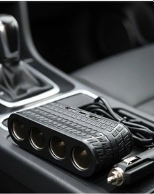 Resim Araç Çakmak Çoklayıcı Usb Ve Type C Destekli Güçlü Ve Güvenli Kullanım 