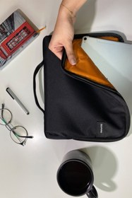 Resim Moserini Samsung Galaxy Tab S4 T830 (10.5inç) Smart Slim Tablet Çantası - Siyah 