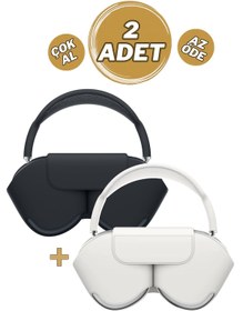 Resim Kensa Kafaüstü Kılıflı Bluetooth Kablosuz Kulaklık - iOS & Android Uyumlu, Şarj Kutulu, Şık Tasarım 2ADET 