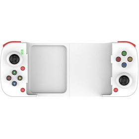 Resim D3 Beyaz Teleskopik Mobil Gamepad Bluetooth Uyumlu Kablosuz Oyun Denetleyicisi Pubg Yemek Tavuk Oyun Denetleyicisi Joystick 