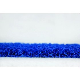 Resim Kıvırcık Kapı Önü Dış Mekan Paspas / Kalınlık : 12 Mm. / En : 100 Cm. - Boy : 2 Metre / Mavi 