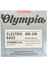 Resim Olympia Bas Gitar Teli 4 Trlli 45-100 