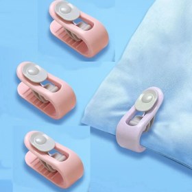 Resim 12 Li Mandallı Yorgan Kılıfı Nevresim Sabitleme Klips Takımı 