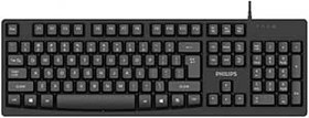 Resim Philips Spk6214/62 K214 Türkçe Q Klavye Usb (siyah) 