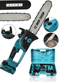 Resim Newstar New Star 12'' Zincirli Dal Budama Testeresi Kömürsüz Motor 30 Cm kama Mavi 