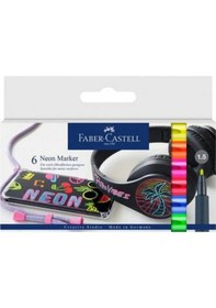 Resim Neon Marker 6'lı Set 