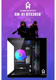 Resim Gm Game Master Gm-X1 R5-5600 16 GB 512 GB M.2 RTX3050 Free Dos Masaüstü Bilgisayar 