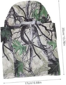 Resim GALPADA Kamuflaj Balaclava Yüz Maskesi Hızla Kuruyan Motosiklet Kaskı İçin Tasarlanmış Su Geçirmez Ve Nefes Alabilir Başlık Kamuflaj 