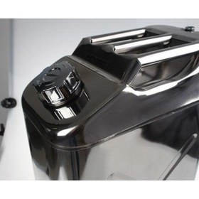 Resim Steweld Paslanmaz Metal Benzin Bidonu 20 Litre 