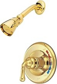 Resim SanalAMCA Store Brass Kb632So Magellan Duş Bataryası, 7 Inç, Parlak Pirinç 