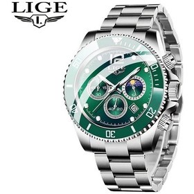 Resim Fochsia Lıge Gümüş Yeşil Spor Retro Saat Moda Öğrenci Saati Çok Amaçlı Hediye Diğer 