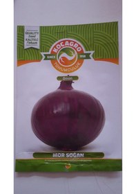 Resim Mor Soğan Tohumu Sebze Tohumlarımız Taze Ve Yüksek Verimlidi 