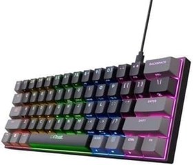 Resim Trust Gaming GXT 867 Acira İspanyolca QWERTY klavye 