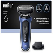 Resim Braun Series 6 62-B1200S Elektrikli Tıraş Makinesi Islak ve Kuru Hassas Düzeltici Başlıklı 