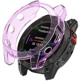 Resim Garmin Fenix 7x Şok Geçirmez Tpu Yumuşak Koruyucu Kılıf İçin 