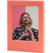 Resim Fujifilm Instax Mini Film Uyumlu Turuncu Mıknatıslı Fotoğraf Çerçevesi 