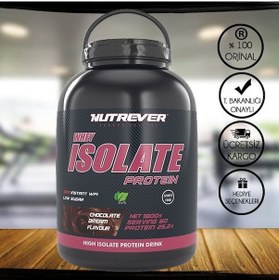 Resim Nutrever Whey Isolate 1800 Gr (520437622)-Çikolata 