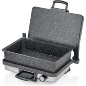 Resim Eda ZK-864 Turbo Grill Izgara Makinası Tepsili 