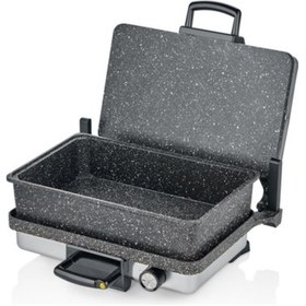 Resim Eda ZK-864 Turbo Grill Izgara Makinası Tepsili 